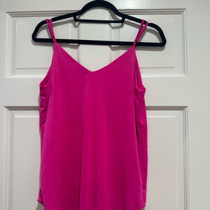 Boutique simple Pink Flow tank top